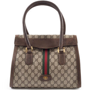 Gucci bag, Old Interlocking handbag, beige/brown, Sherry line.